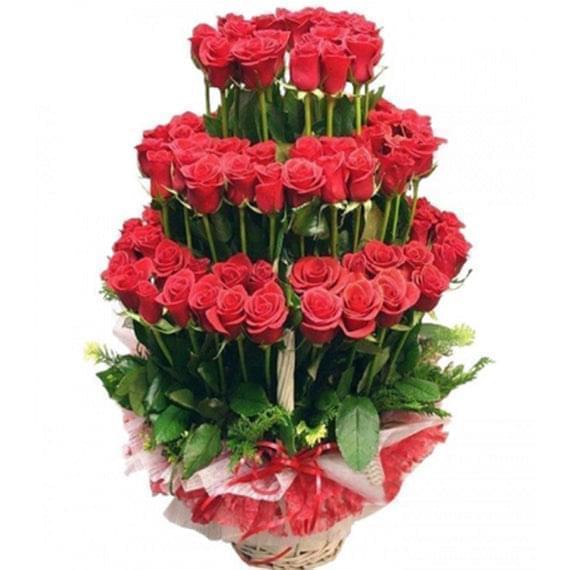 100 roses Lovely dovely