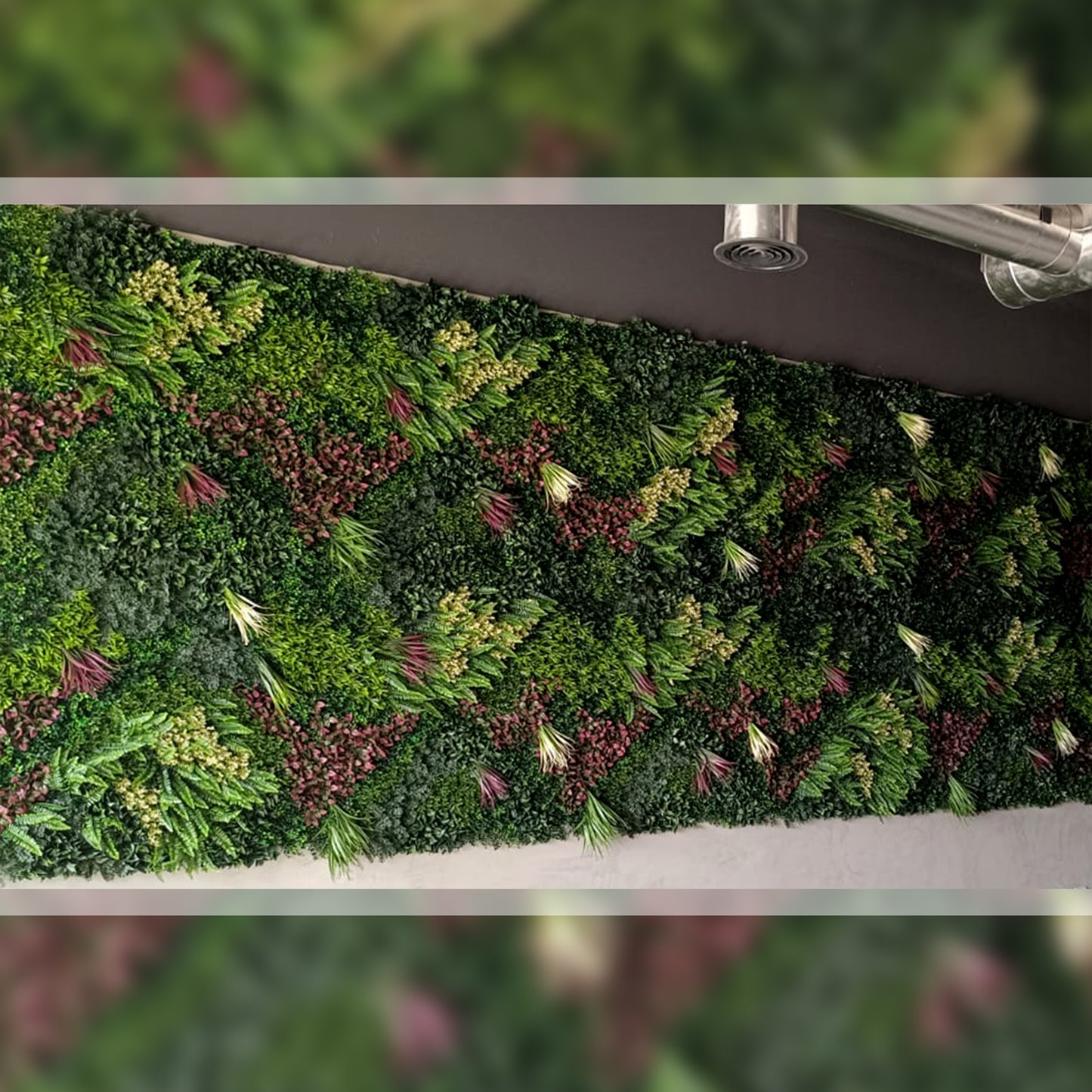 Luxury home adorned with a Dubai green wall