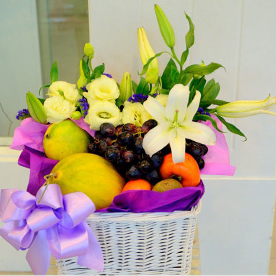 Fruits & Flower Basket - GAF 05