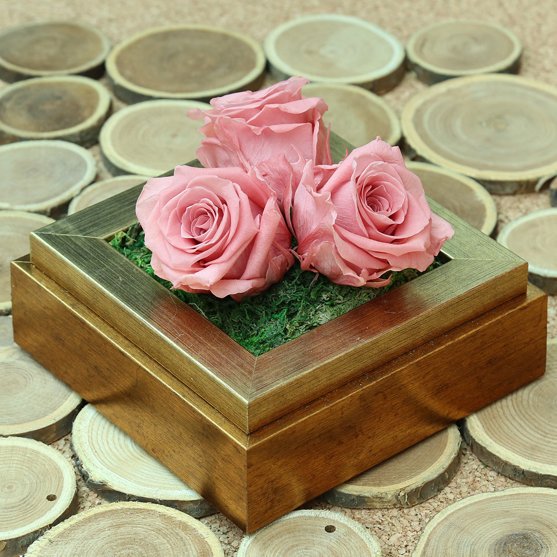 Infinity Roses Diy Royal infinity Preserved Roses box | Valentines flowers delivery dubai ...